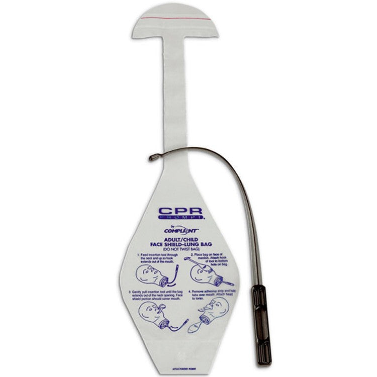 Nasco Adult/Child Face Shield Lung Bag