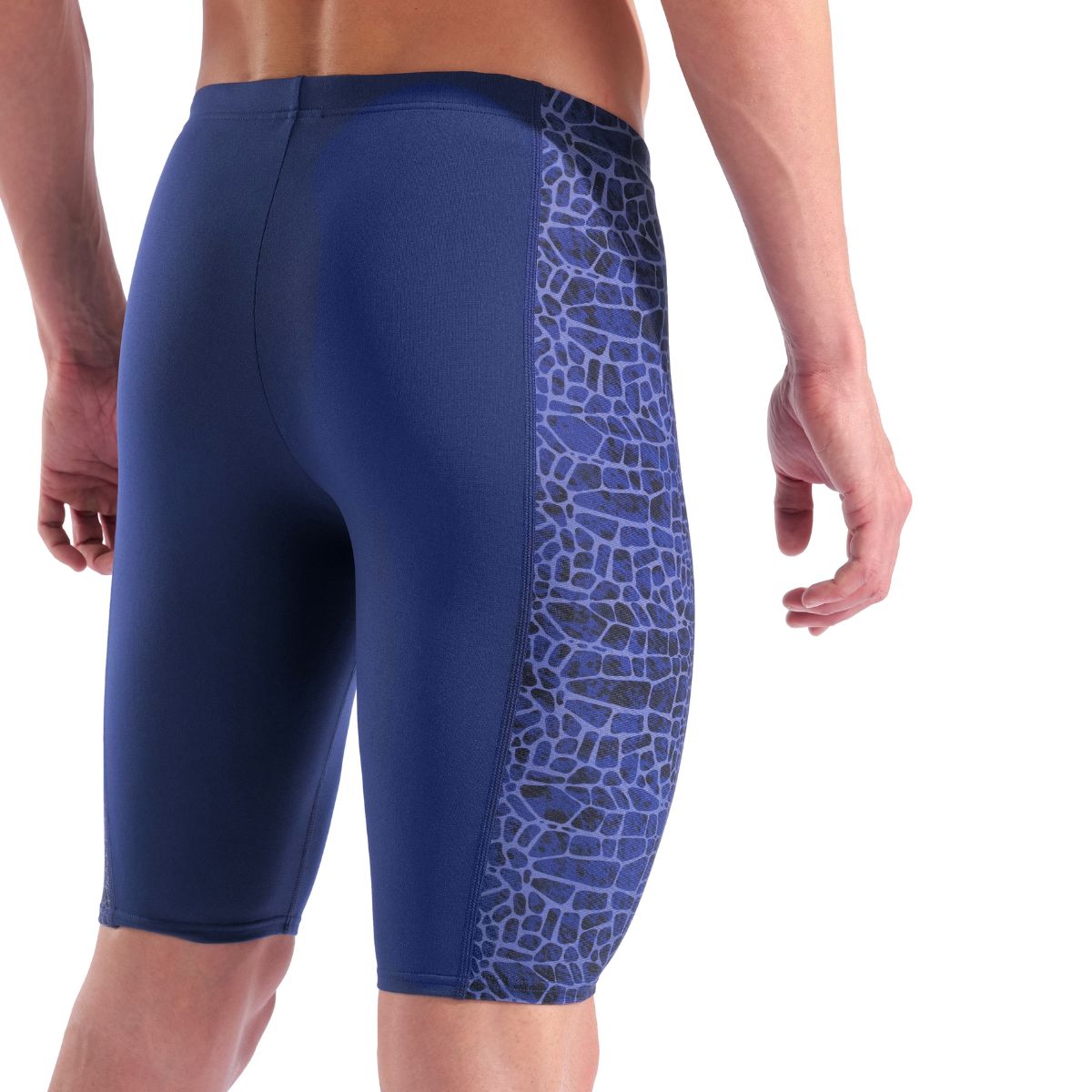 Bulldog Swimming Arena Men's Snakeskin Swim Jammer