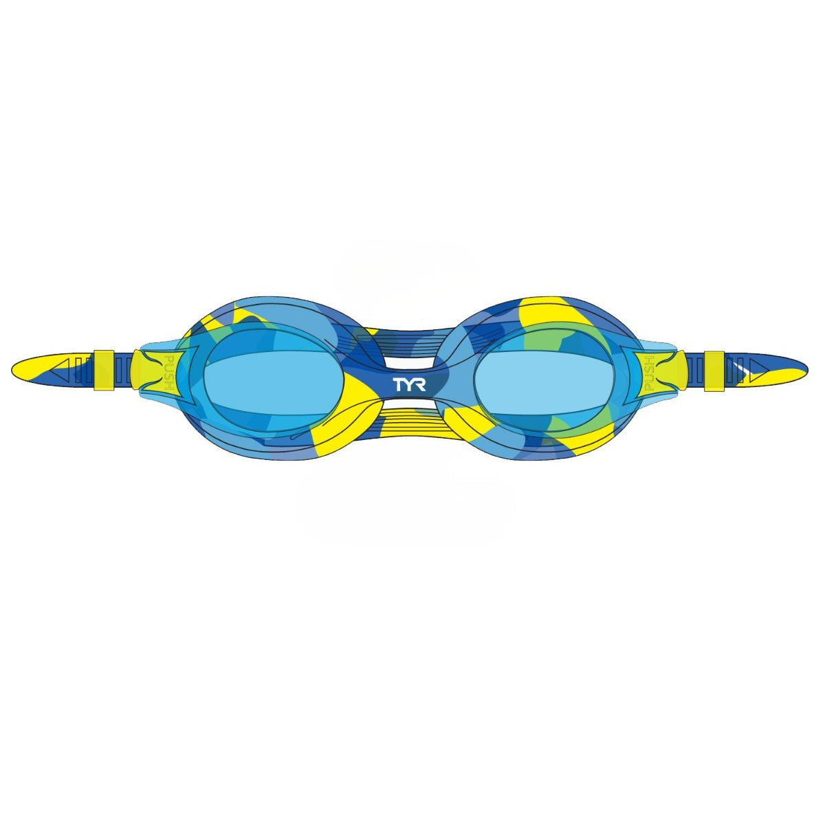 TYR Kid's Swimple Tie Dye Goggle