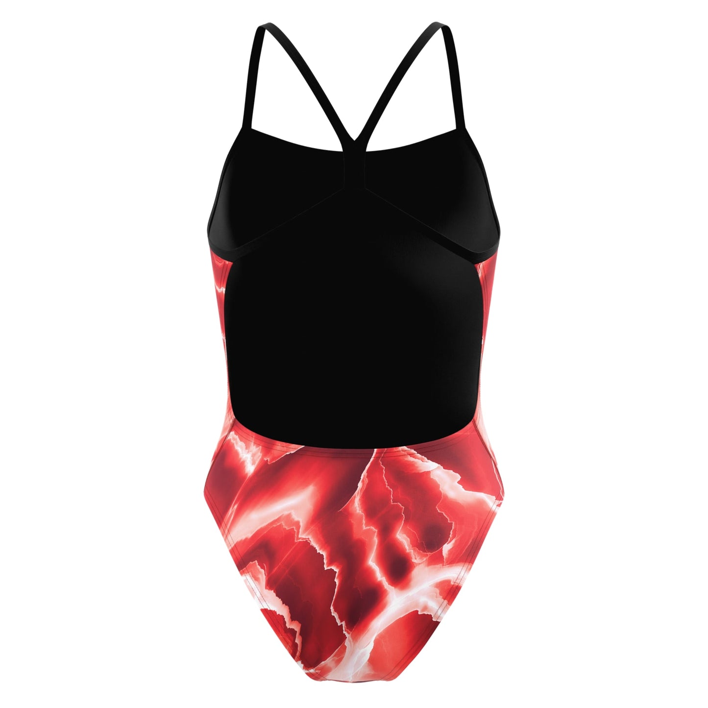 Speedo Lightning V-Back Team Red back