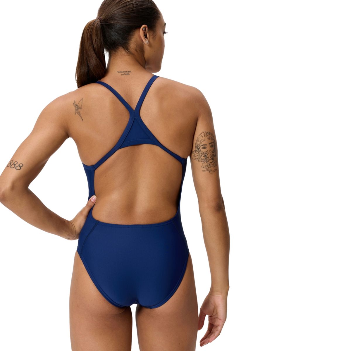 West Geauga High School Speedo Solid Endurasoft Turnback