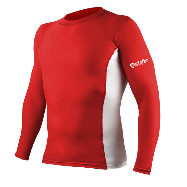 Kiefer 2 Tone Unisex Long Sleeve Rash Guard