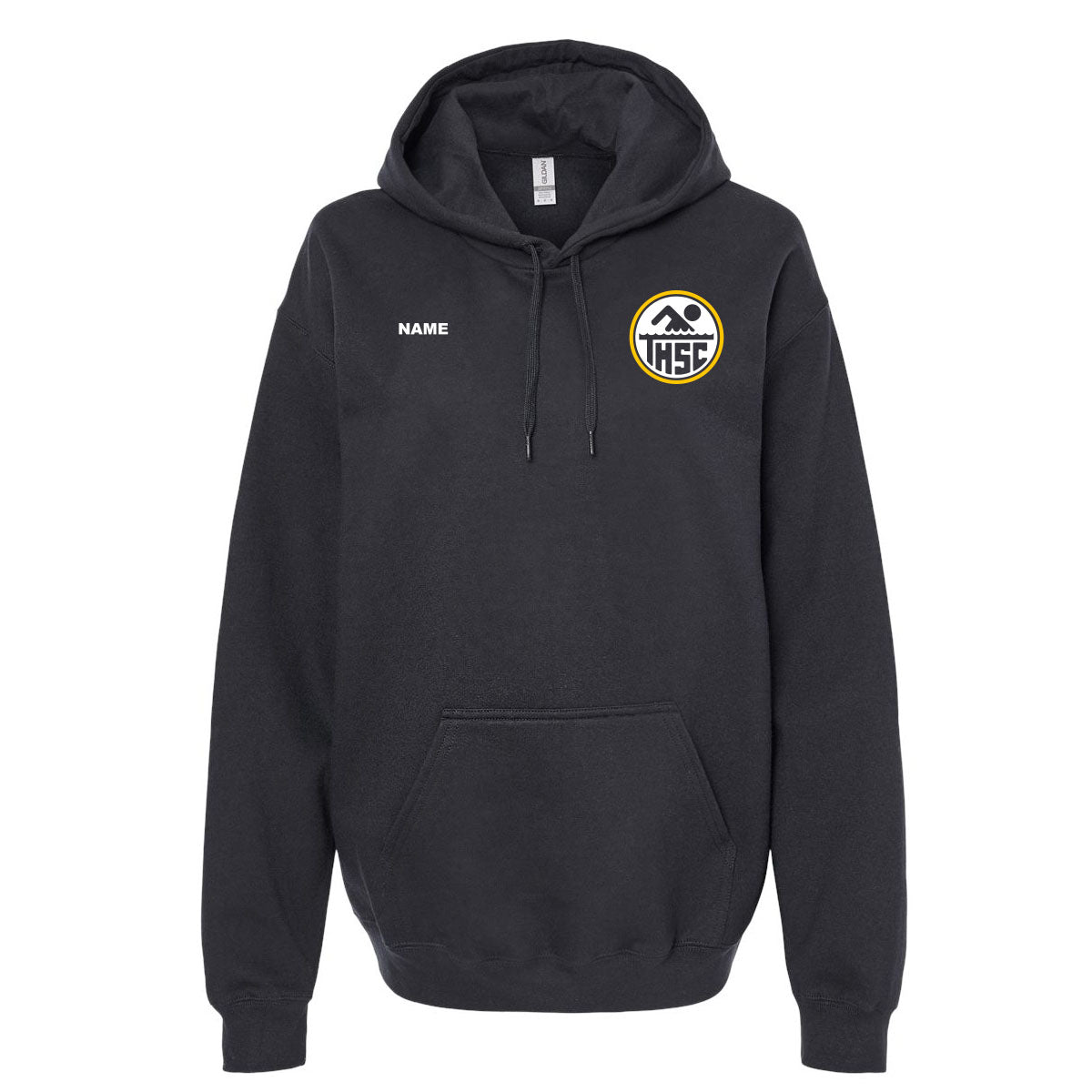 Tualatin Hills Swim Club Gildan Softstyle Midweight Hoodie-No