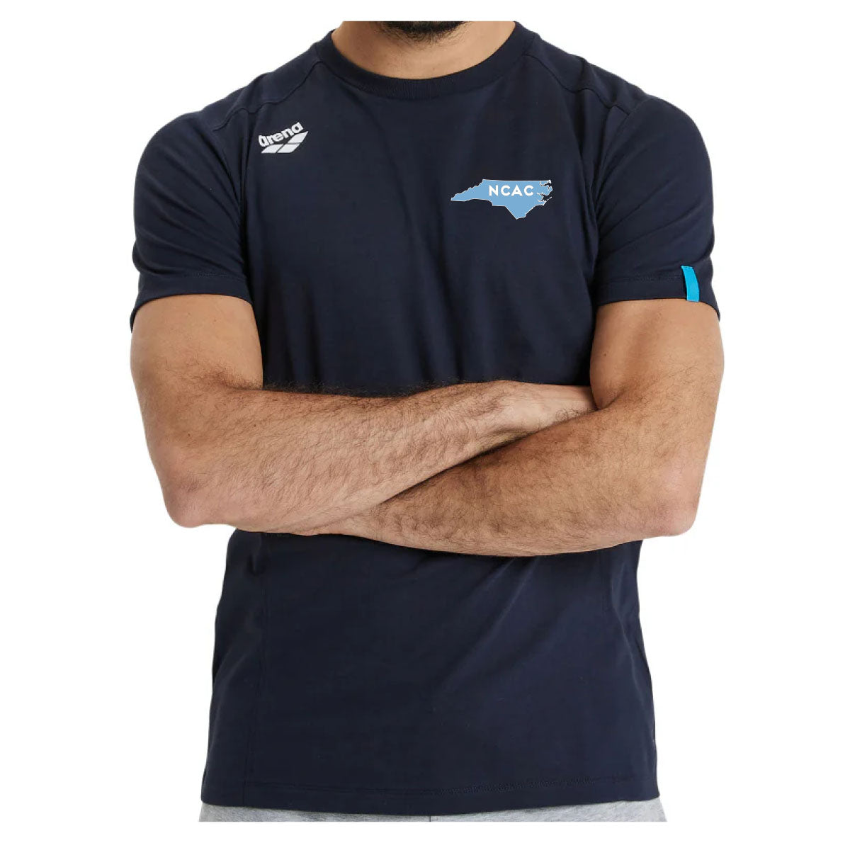 NCC Arena Team Solid Panel Cotton T-Shirt