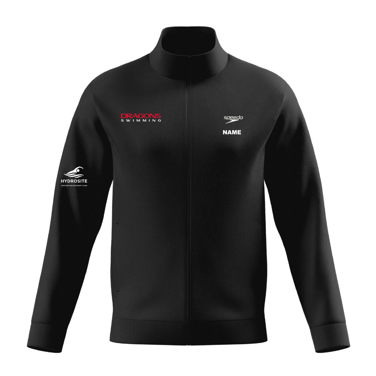 Jupiter Dragons Speedo Male Team Fleece Full Zip Jacket