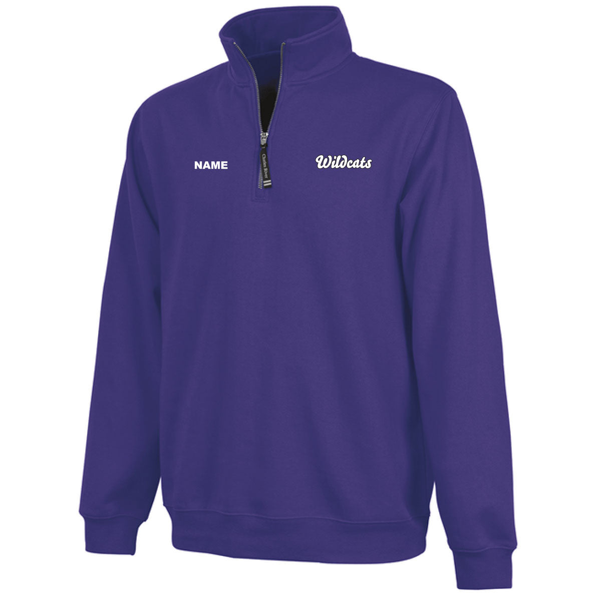 NASA Wildcats Charles River Crosswind Quarter Zip Sweatshirt
