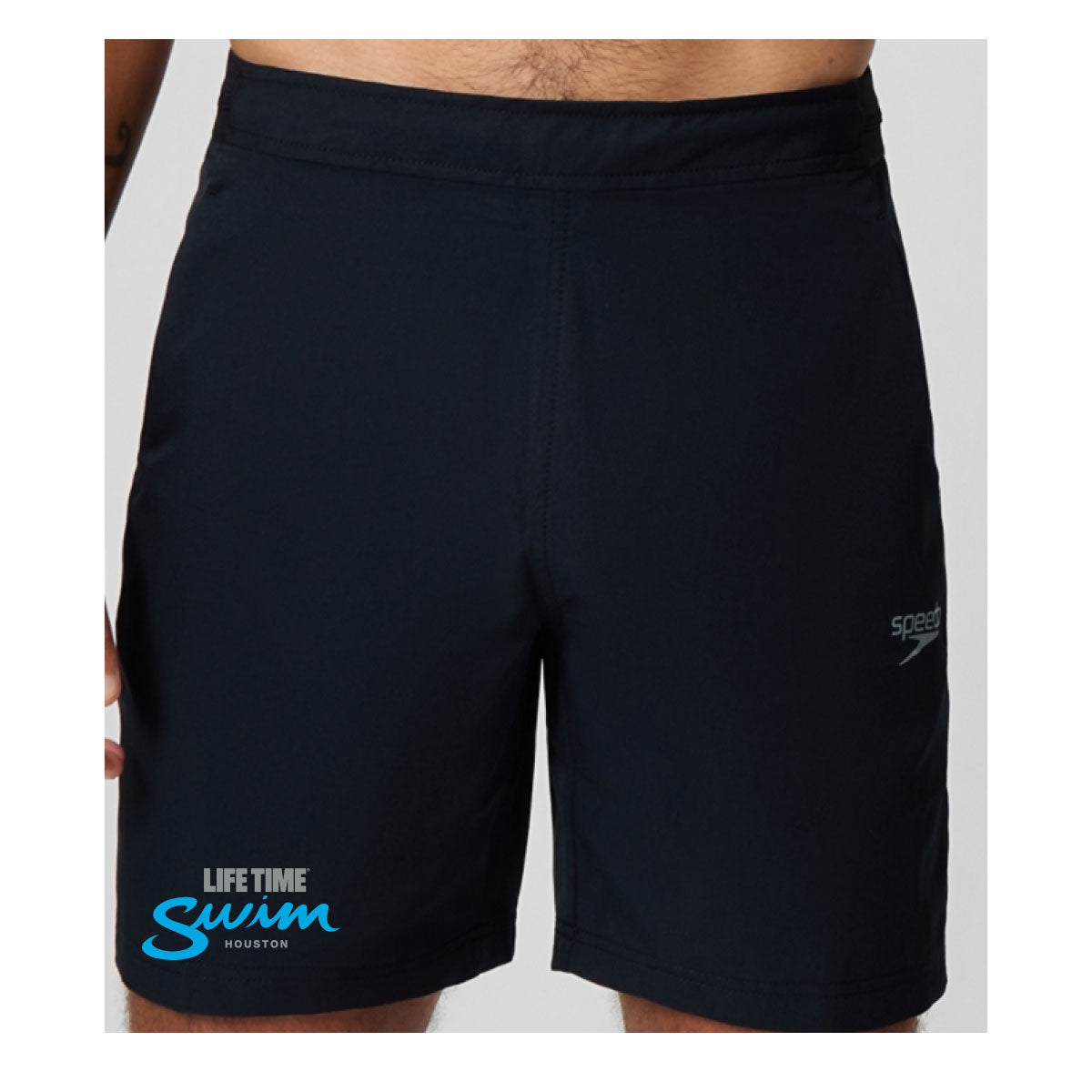 Lifetime Fitness Houston Speedo Men's Woven Warm Up Shorts