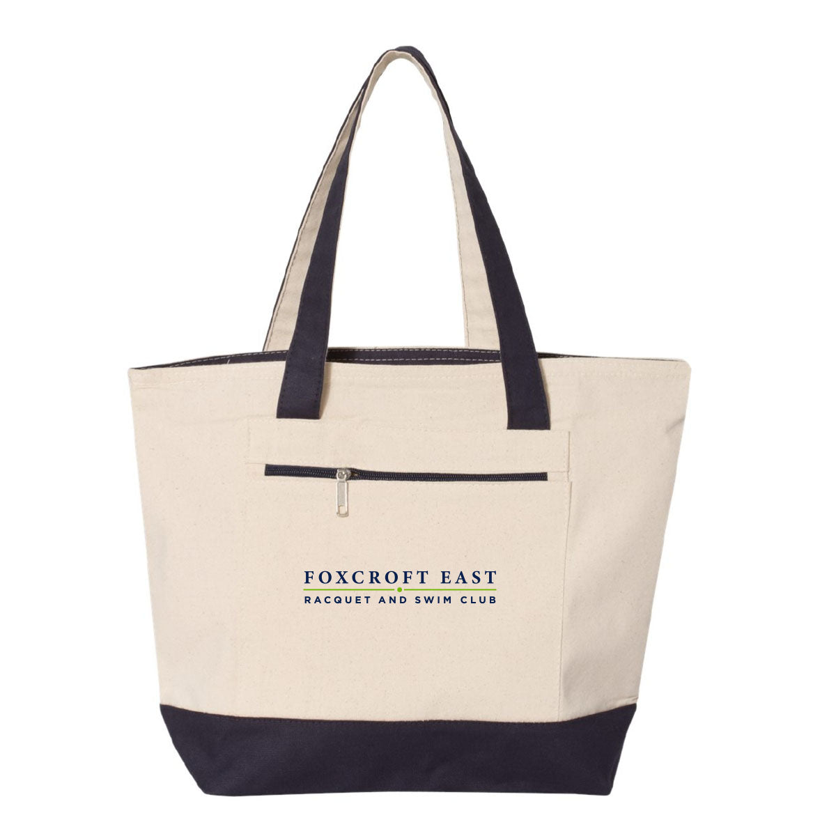 Foxcroft East Tennis & Racquet 19L Zippered Tote