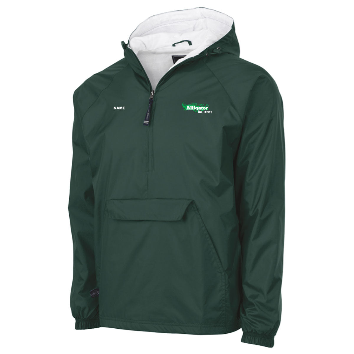 Alligator Aquatics Charles River Adult Solid Hooded Pullover