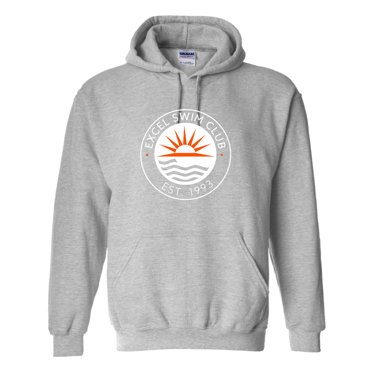 Excel Swim Club Gildan Hooded Sweatshirt