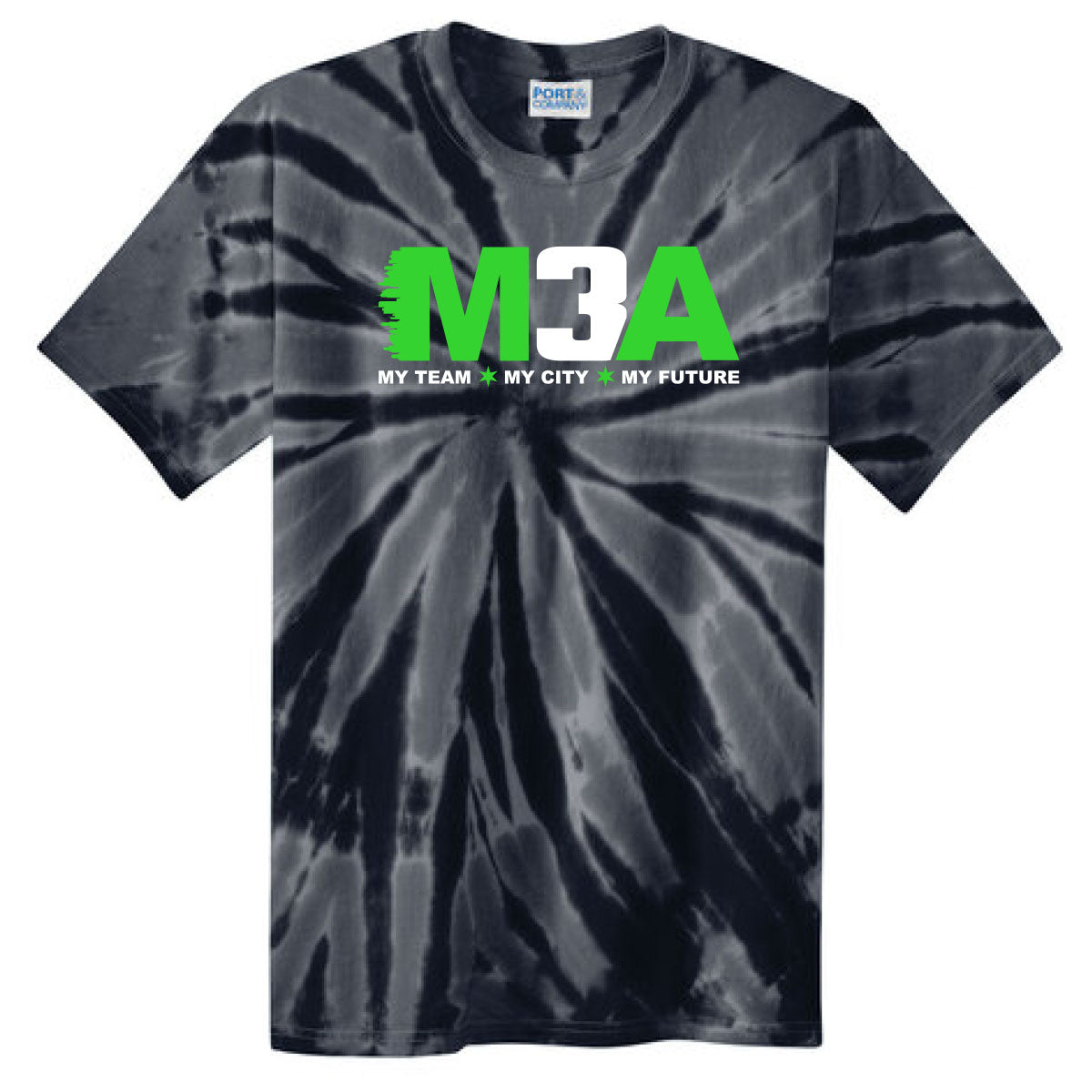 M3 Aquatics Port & Company® Youth Tie-Dye Tee