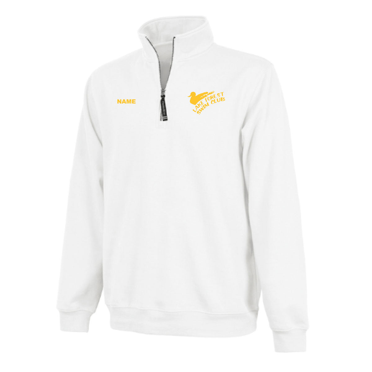 Lake Forest Swim Charles River Crosswind Quarter Zip Sweatshirt