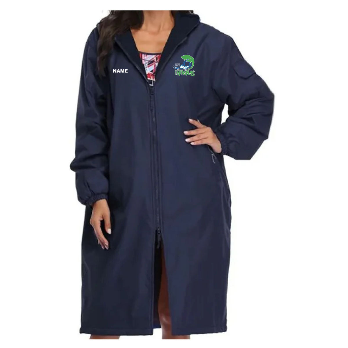 Iguana Swimming Kiefer Fleece Lined Parka