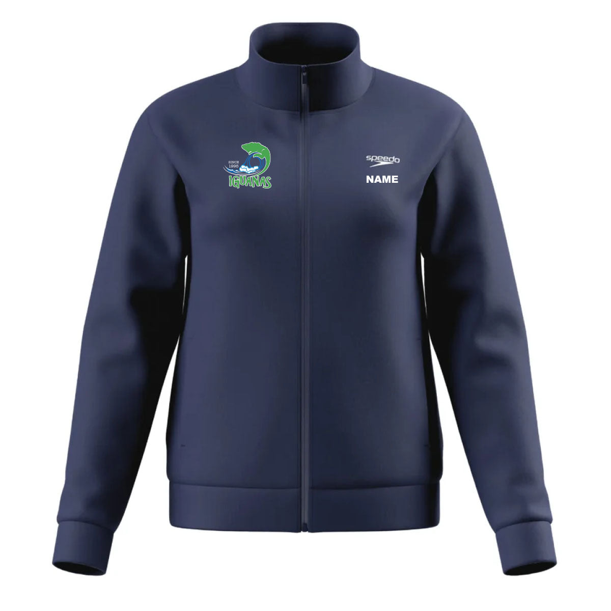 Iguana Swimming Speedo Female Team Fleece Full Zip Jacket