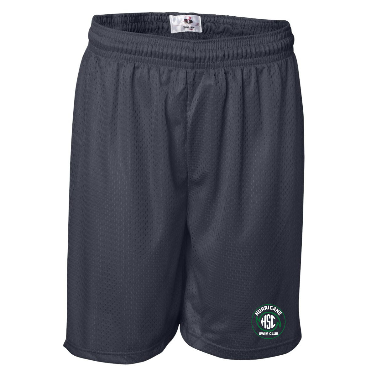 Hurricane Swim Club Badger Youth Mesh/Tricot 7" Short