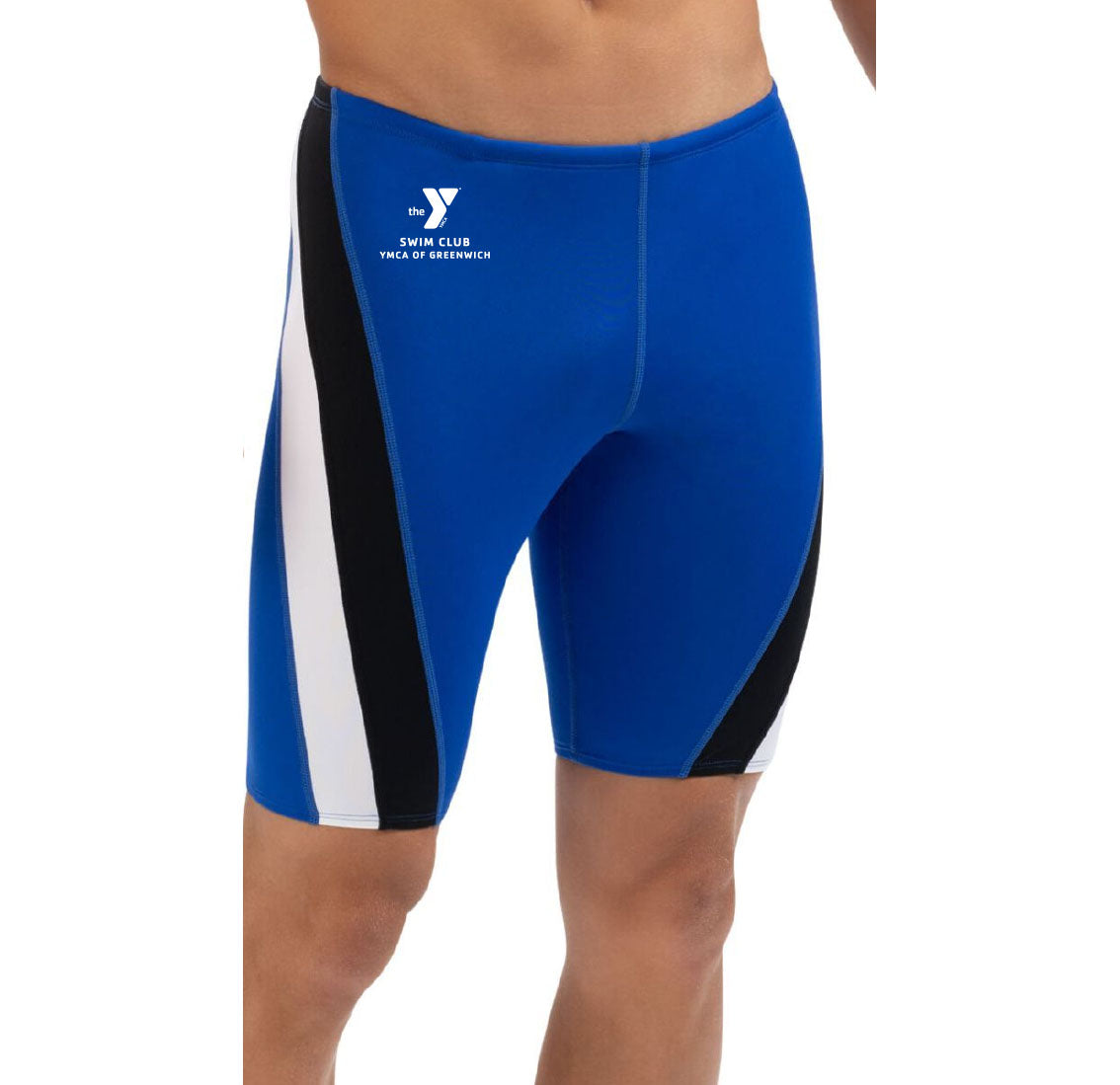 YMCA of Greenwich Dolfin Men's Colorblock Jammer
