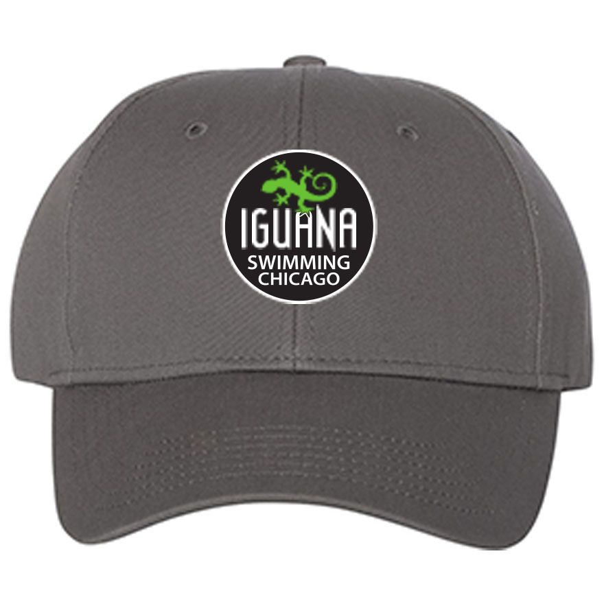 Iguana Swimming Cap-Charcoal