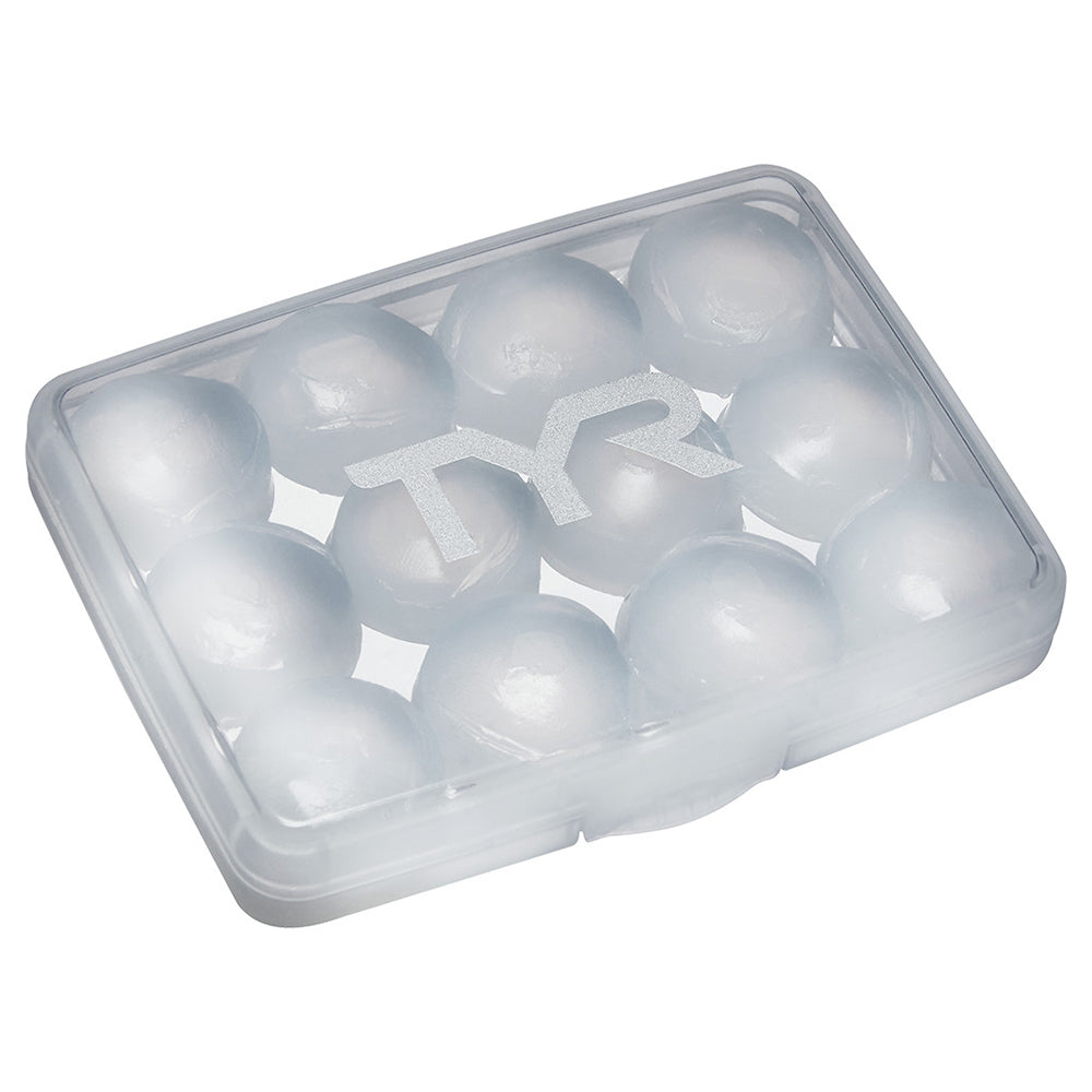 TYR Soft Silicone Ear Plugs - 12 Pack (6 Pairs)