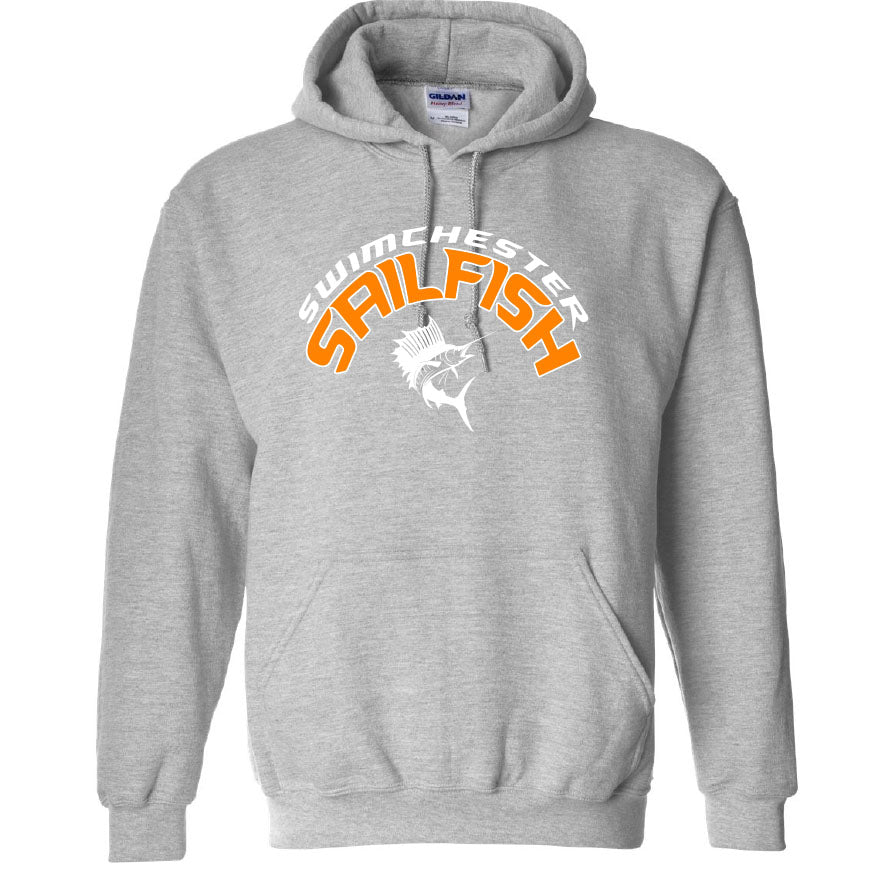 Swimchester Sailfish Gildan Hooded Sweatshirt