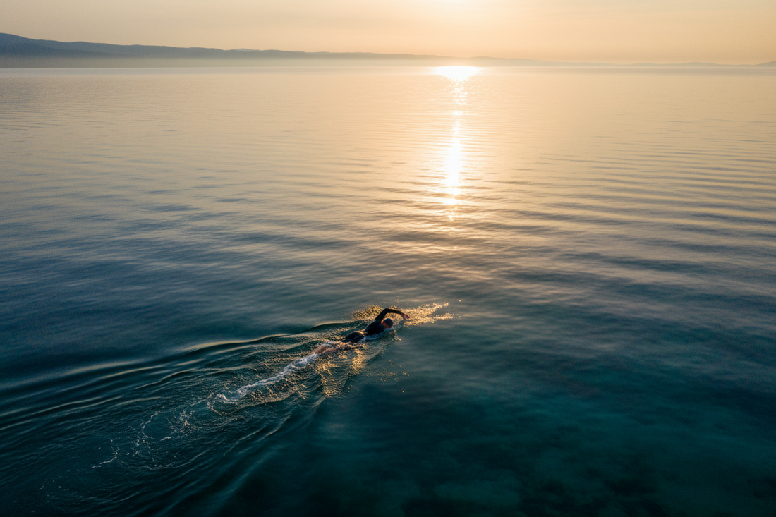 How to Train for Open Water Swimming From a Pool Background