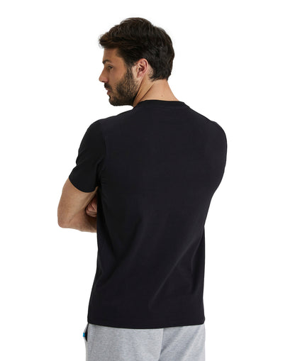 Arena Team Solid Panel Cotton T-Shirt