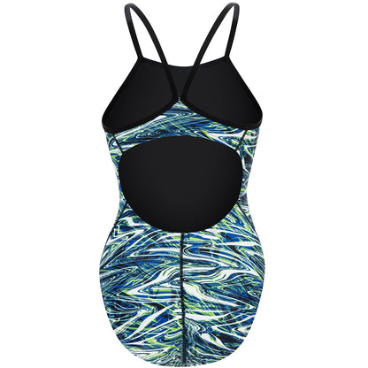 Dolfin Reliance Jet Stream Print V-Back