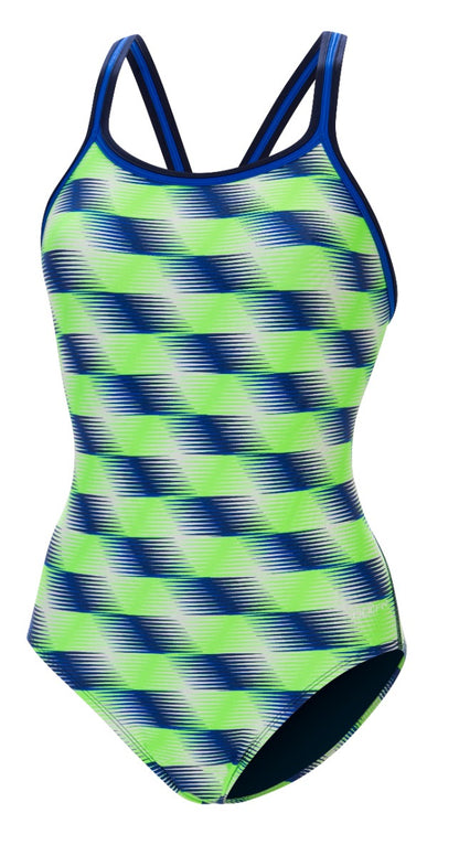 Dolfin Women's Print DBX Back One Piece
