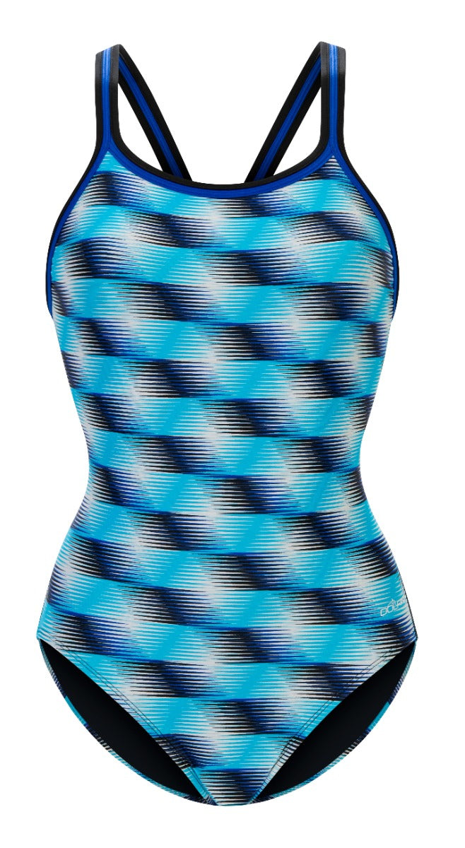 Dolfin Women's Print DBX Back One Piece