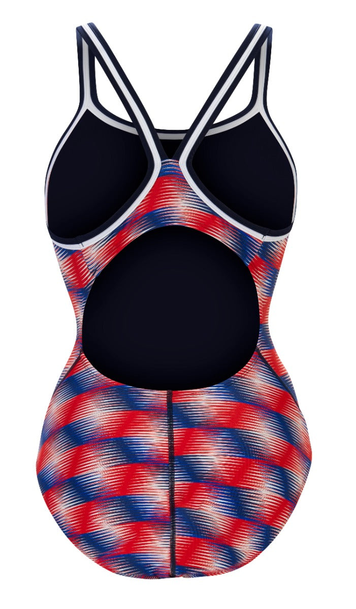 Dolfin Women's Print DBX Back One Piece