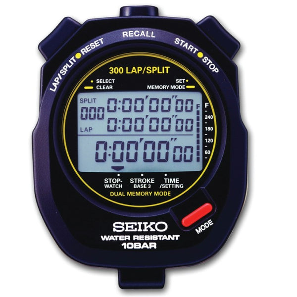 SEIKO デジタルストップウォッチ S141 SEIKO S141 Stopwatch | Competitive Swimwear & Gear | Kiefer