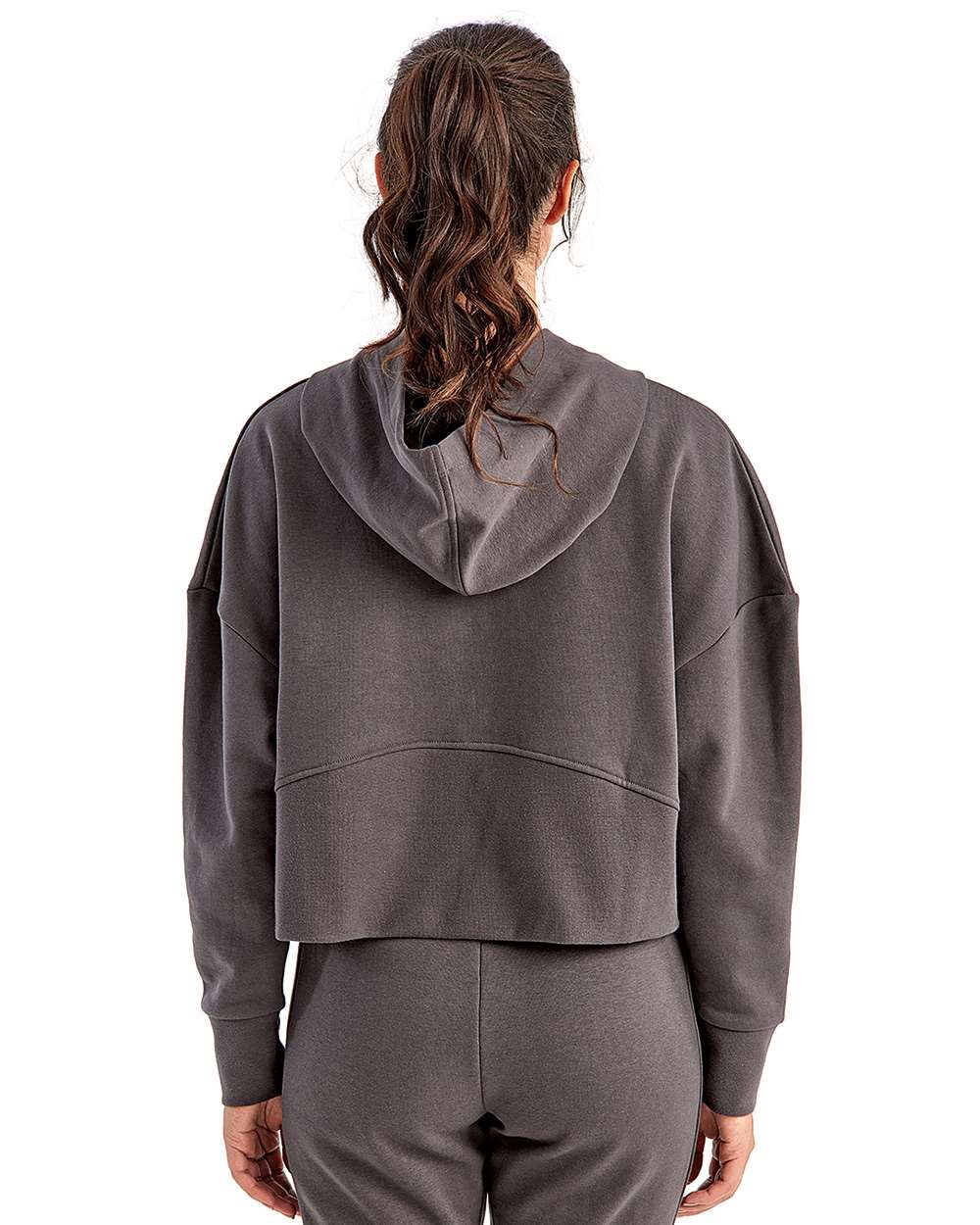 TriDri Women's Alice Half-Zip Hooded Sweatshirt
