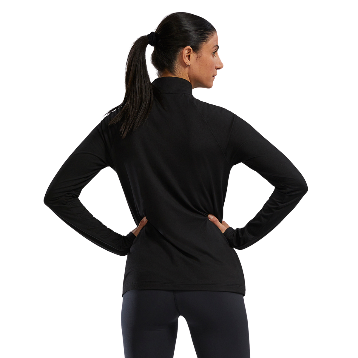 TYR Women's SLS Raglan 1/4 Zip Long Sleeve