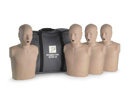 Prestan Child Training Manikins 4-pack w/ CPR Monitor