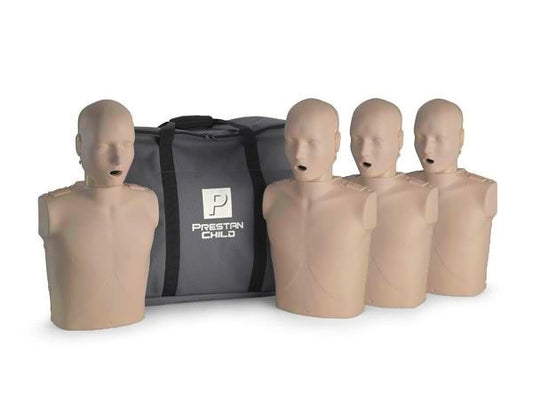 Prestan Child Training Manikins 4-pack w/ CPR Monitor