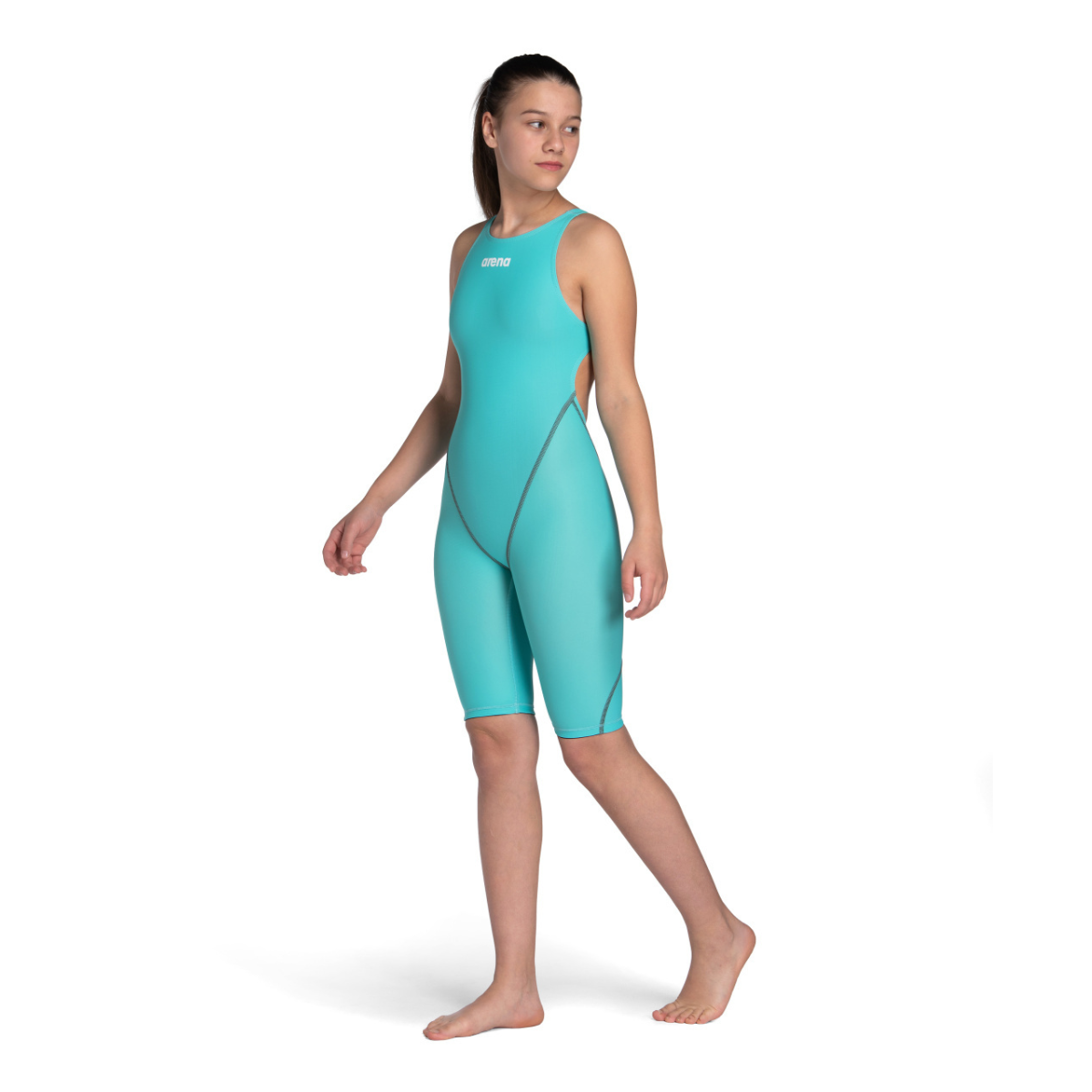 Arena Powerskin St Next Junior Open Back Kneeskin