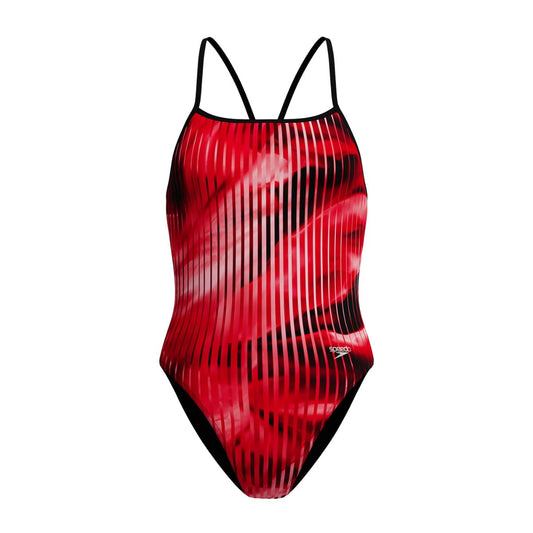 Lowville Academy Speedo Linear Lava Turnback