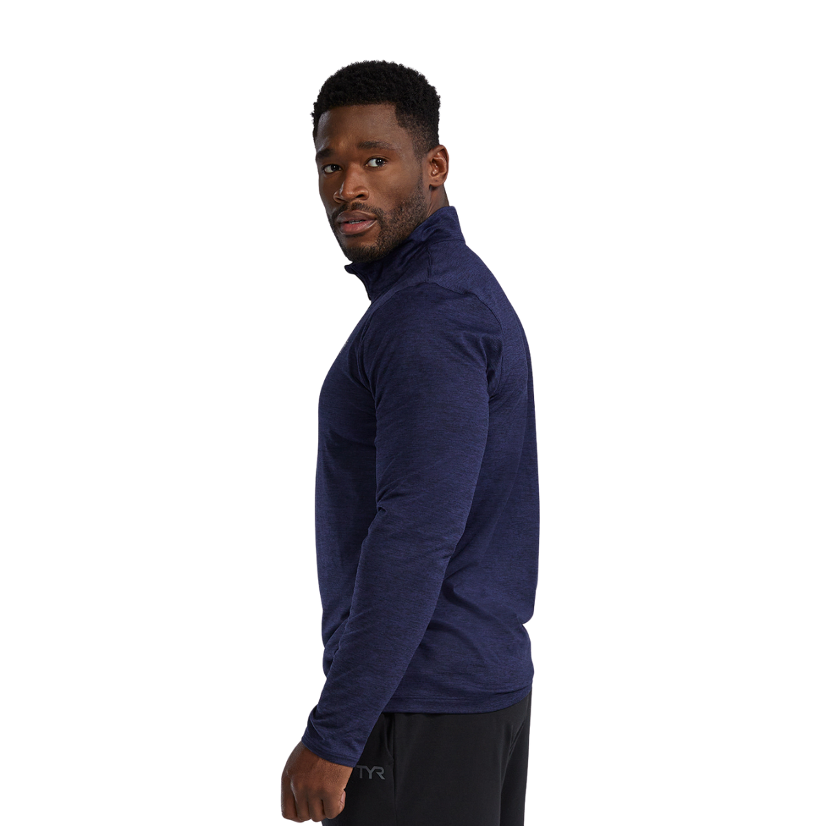 TYR Men's SLS Raglan 1/4 Zip Long Sleeve