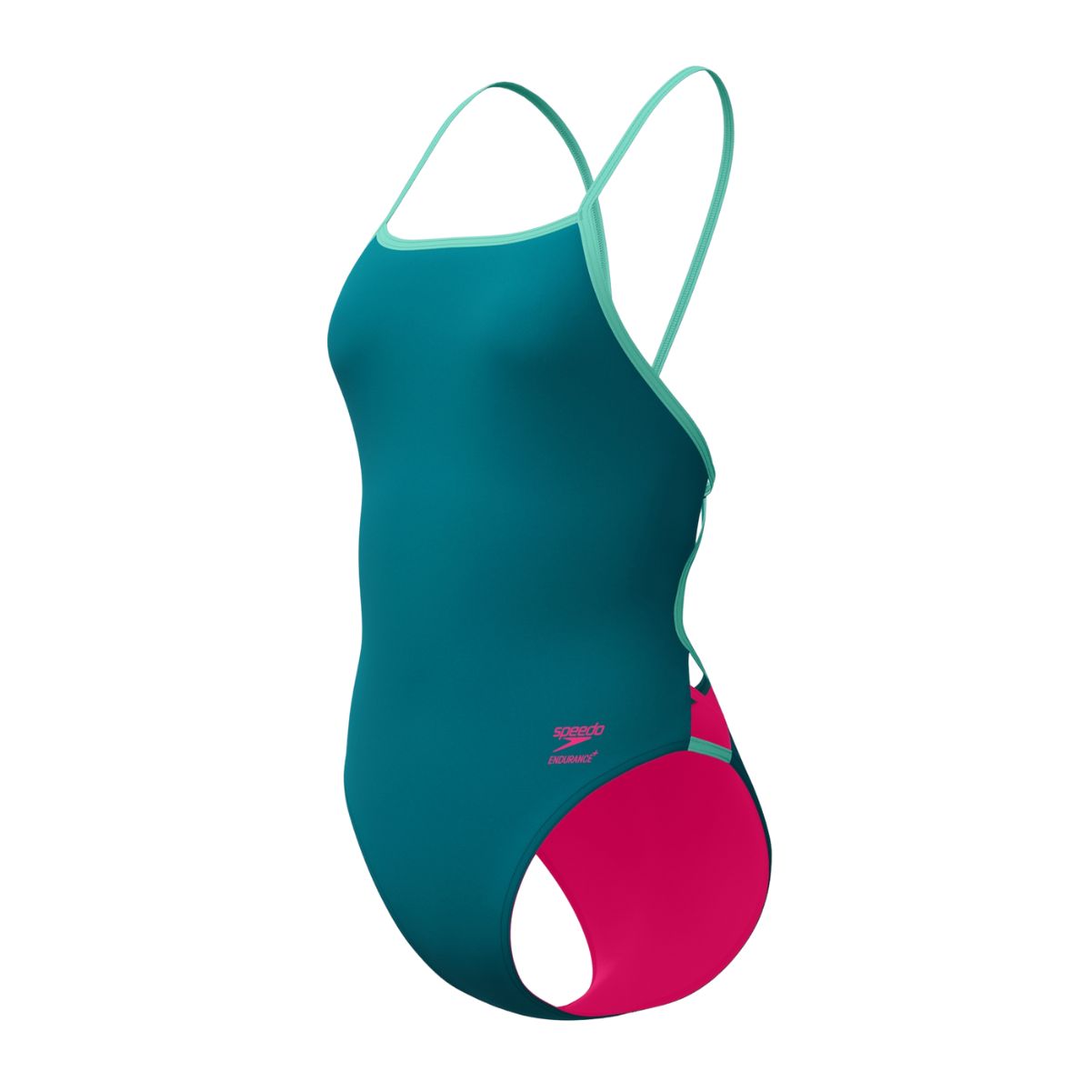 Speedo Solid Tri Back Suit