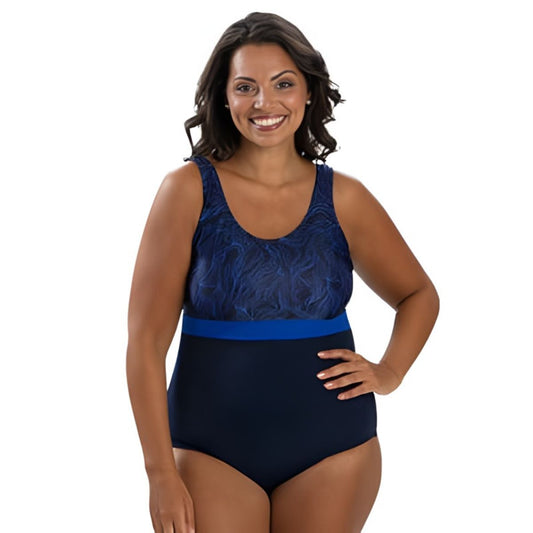 Dolfin Women's Color Block Moderate Scoop Back