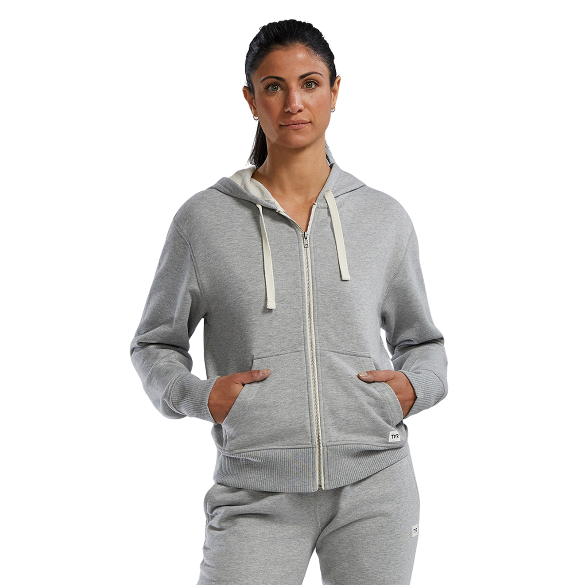TYR Women's Ultrasoft Heavyweight Terry Full Zip Hoodie