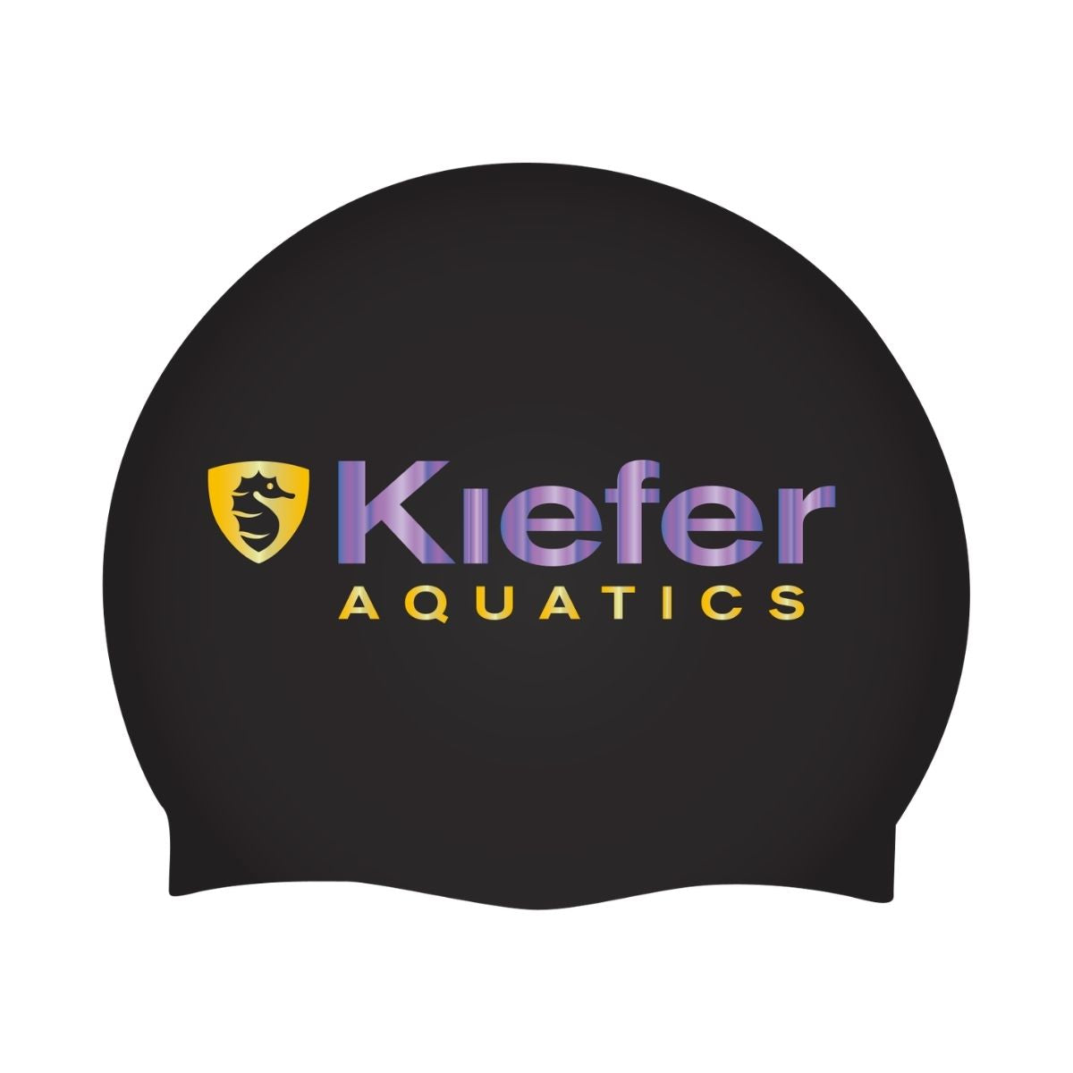 Custom Matte Silicone Cap with Metallic Print