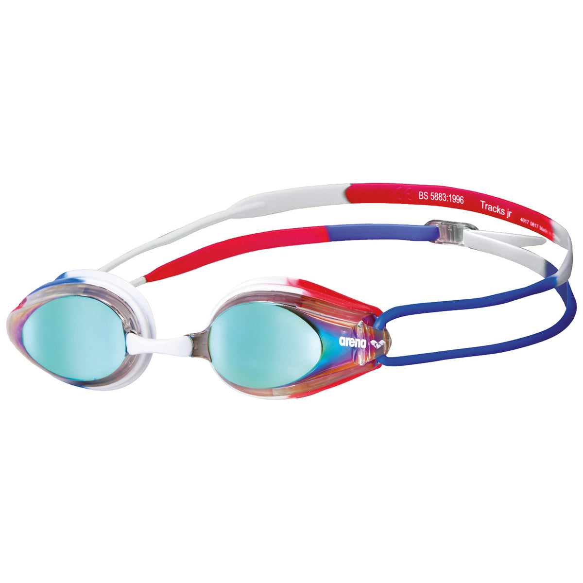 Arena Tracks Jr. Mirror Goggle | Competitive Swimwear & Gear