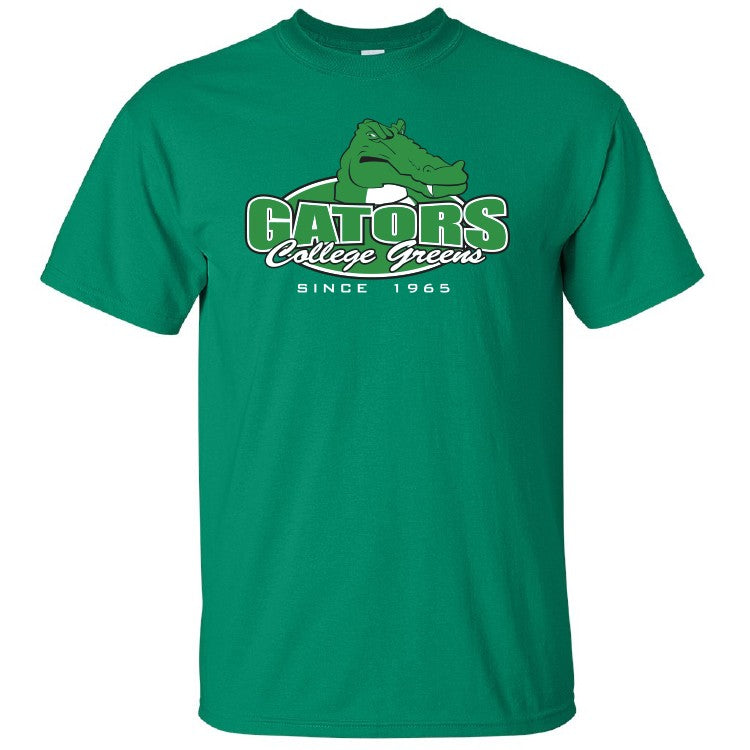 College Greens Gators Short Sleeve Tee Shirt