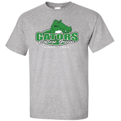 College Greens Gators Short Sleeve Tee Shirt