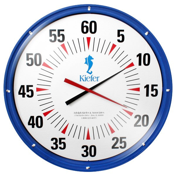 Kiefer 36” Wall Mounted Convertible Pace Clock | Competitive
