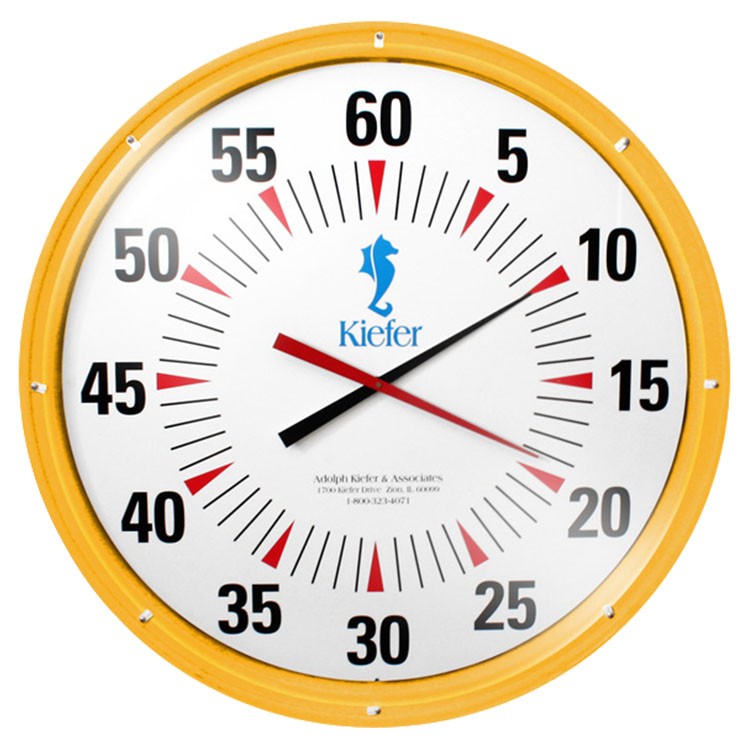 Kiefer 36” Wall Mounted Convertible Pace Clock