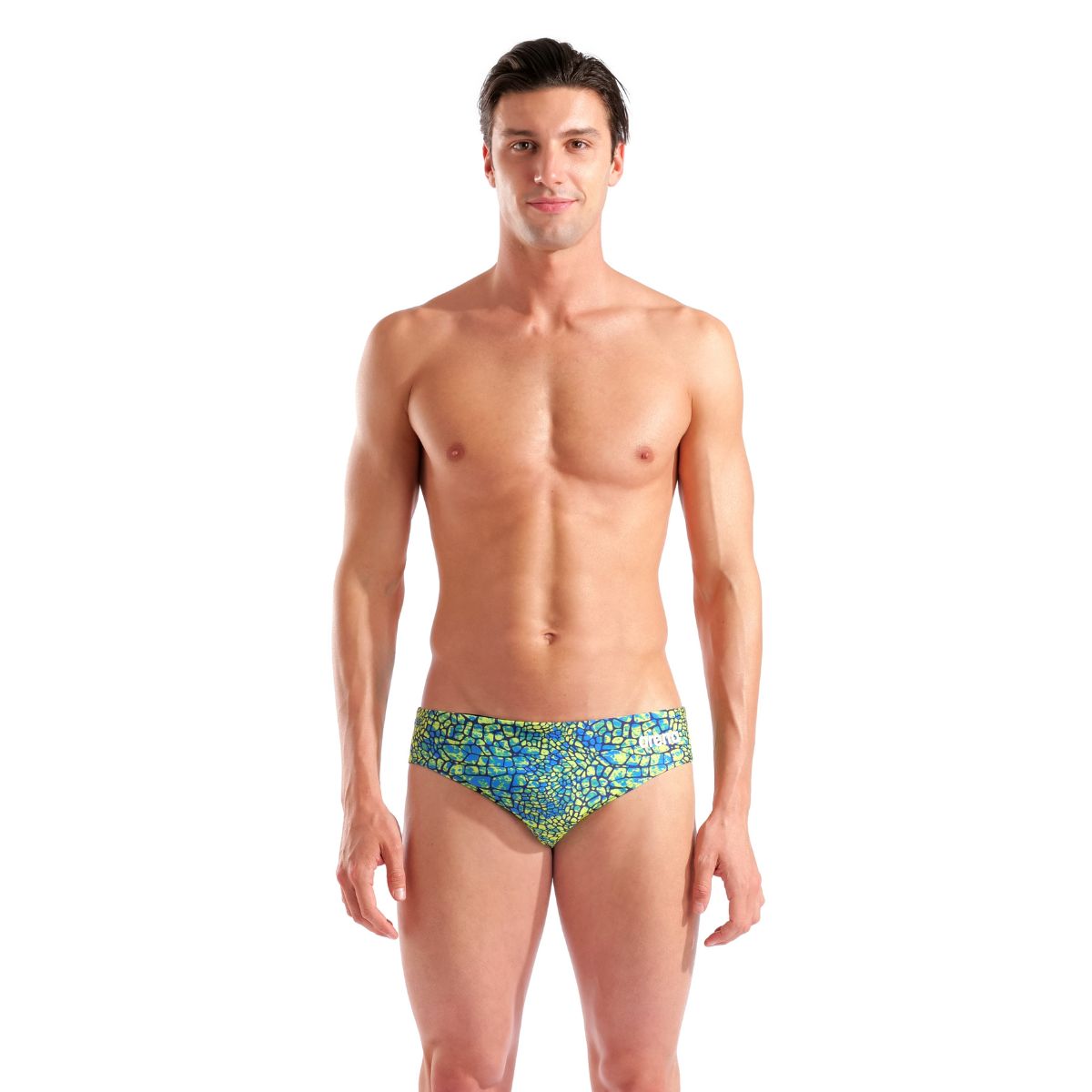 Arena Men's Team Swim Snakeskin Briefs
