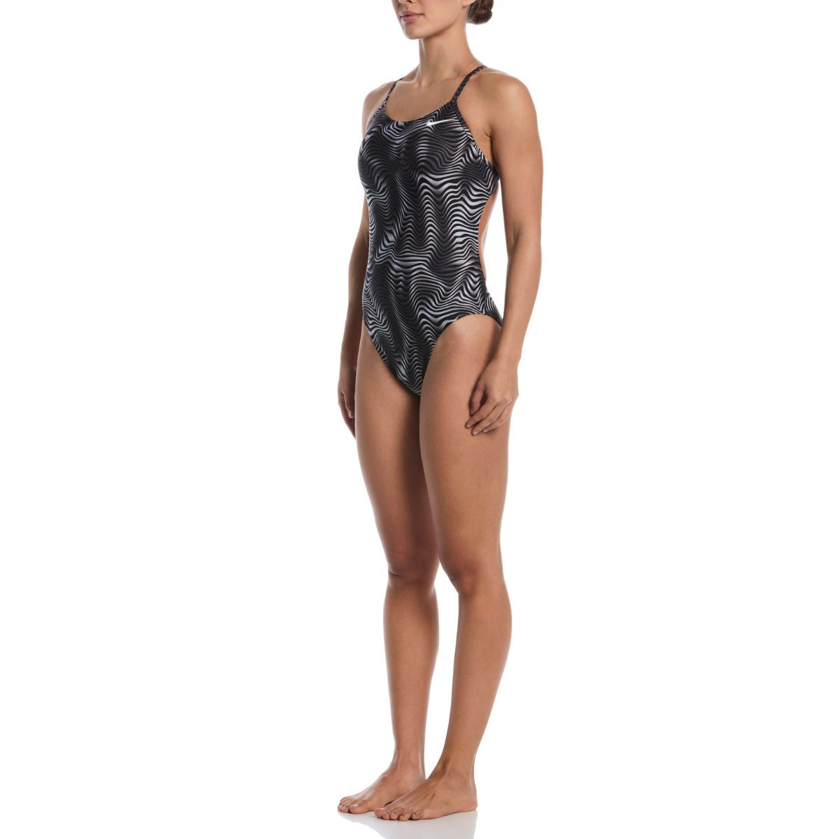 Nike Water Stripes Cutout One Piece