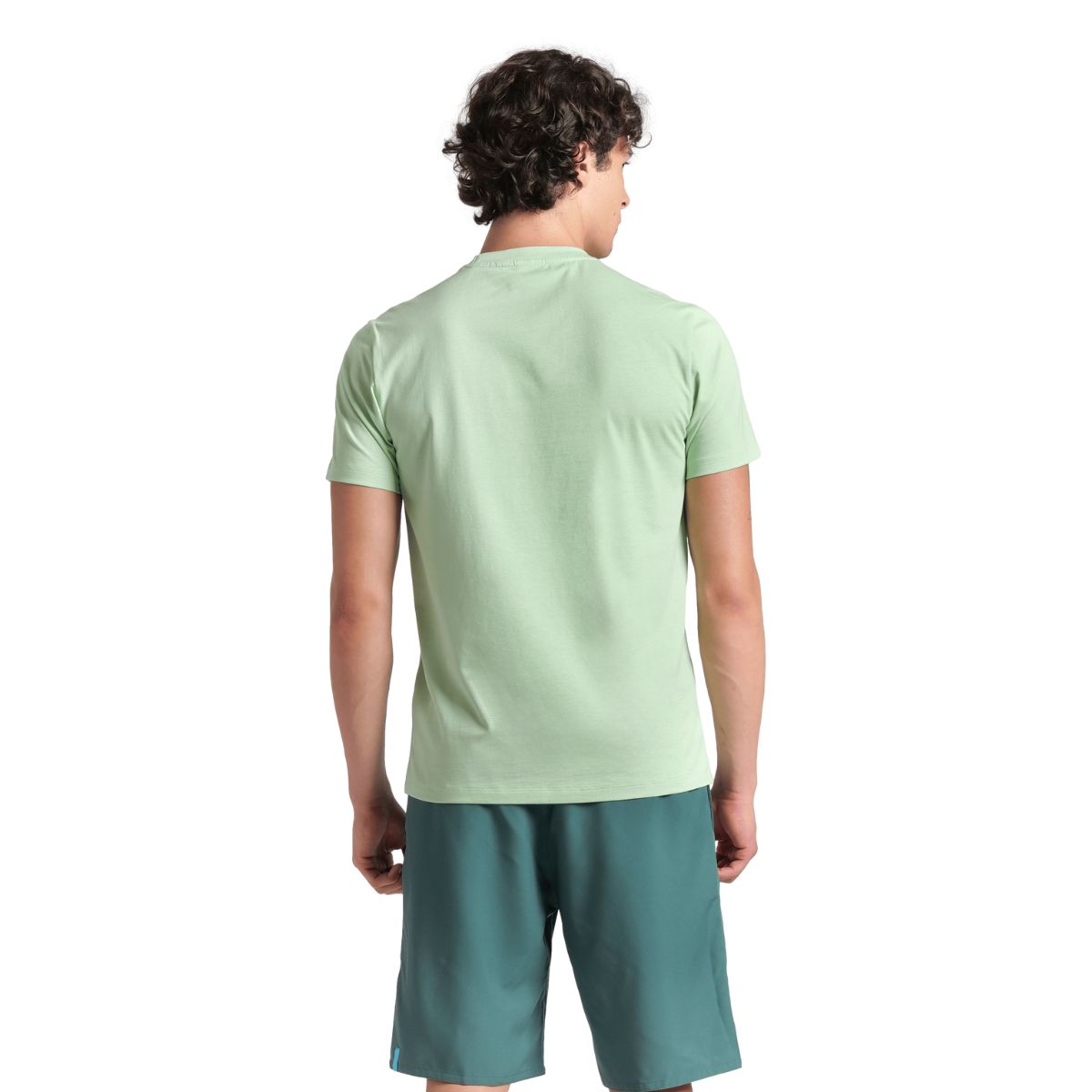 Arena Team Solid Panel Cotton T-Shirt