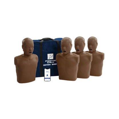 Prestan Professional Child Series 2000 Manikin with Advanced CPR Feedback, 4-Pack